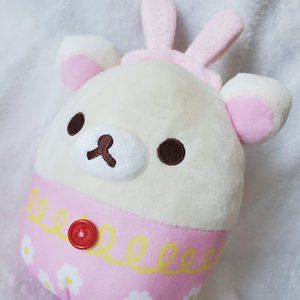 Rilakkuma - Korilakkuma Bunny Ear Easter Egg Small Plushy